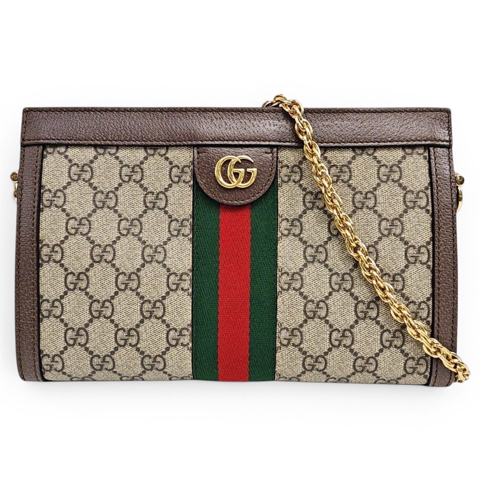 Ophidia leather handbag