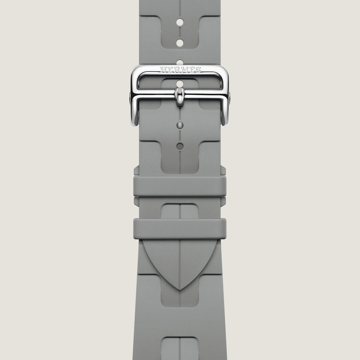 Gris Band Apple Watch Hermès Single Tour 46 mm Deployment Buckle Kilim