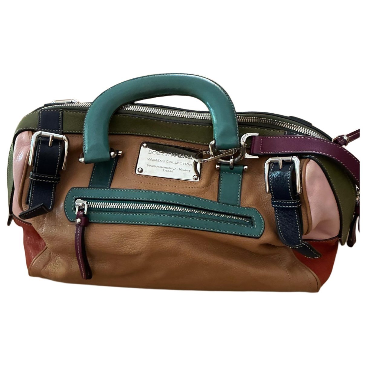 Leather handbag