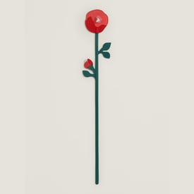 Leather rose flower