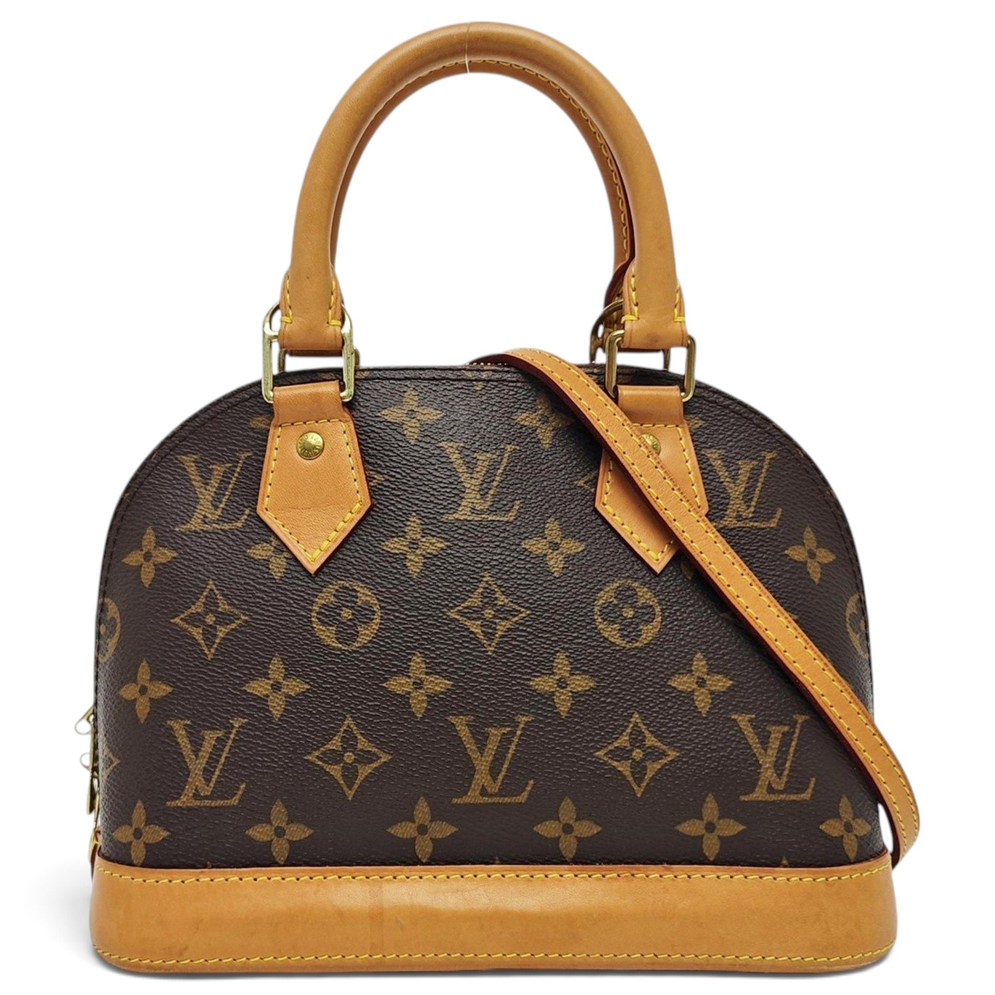 Alma leather handbag