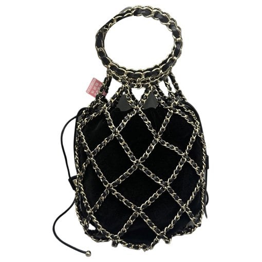 Velvet handbag