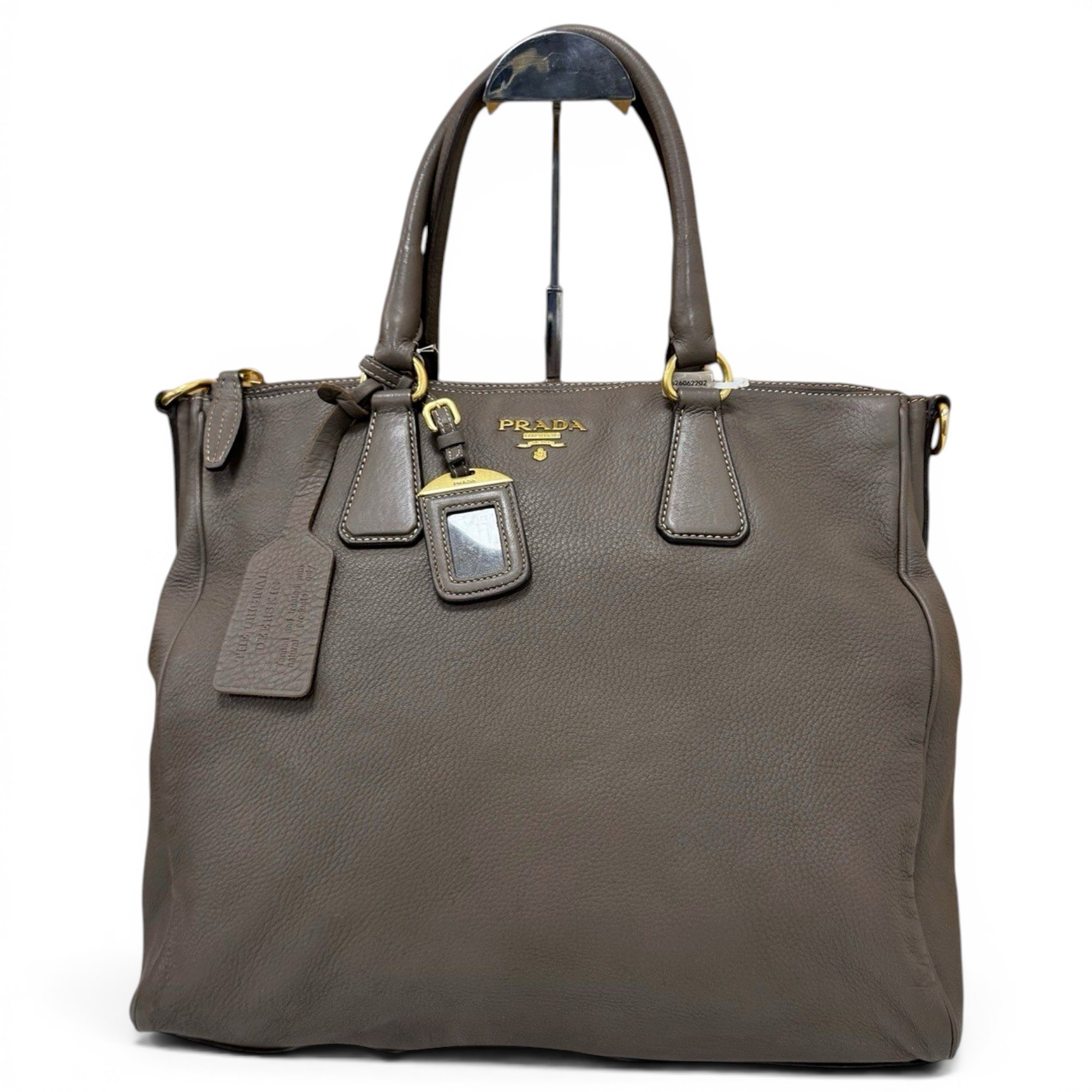 Leather handbag