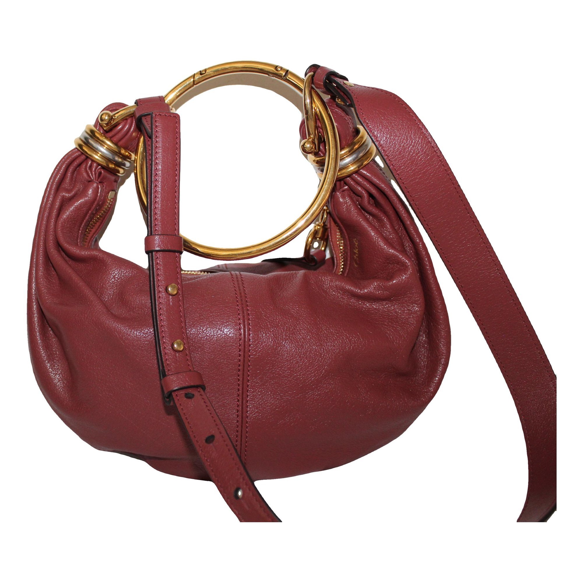 Bracelet Bag leather handbag