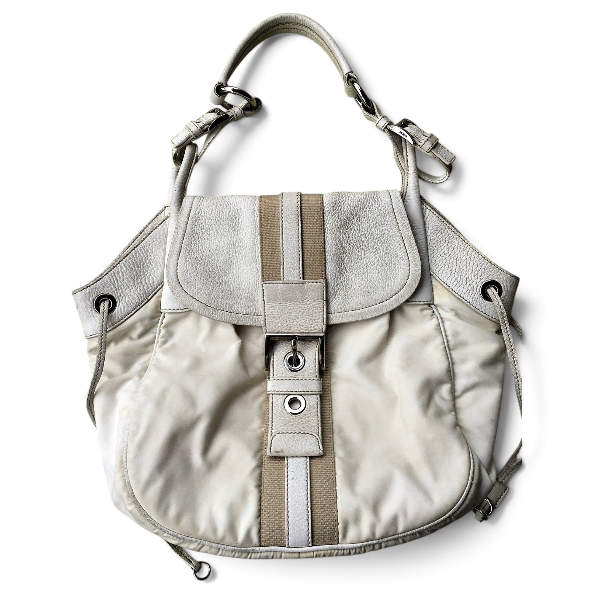 Moon cloth handbag