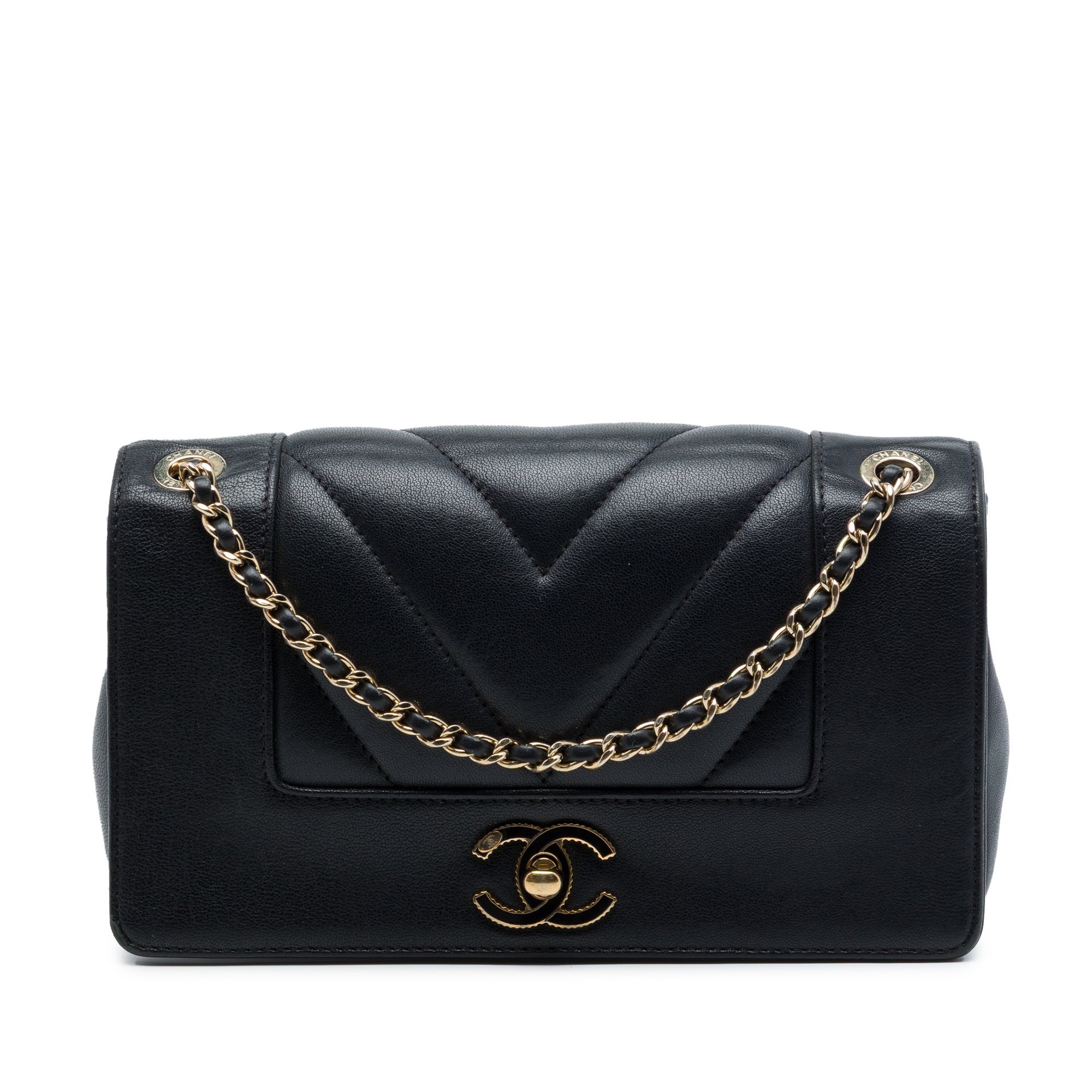 Mademoiselle leather handbag
