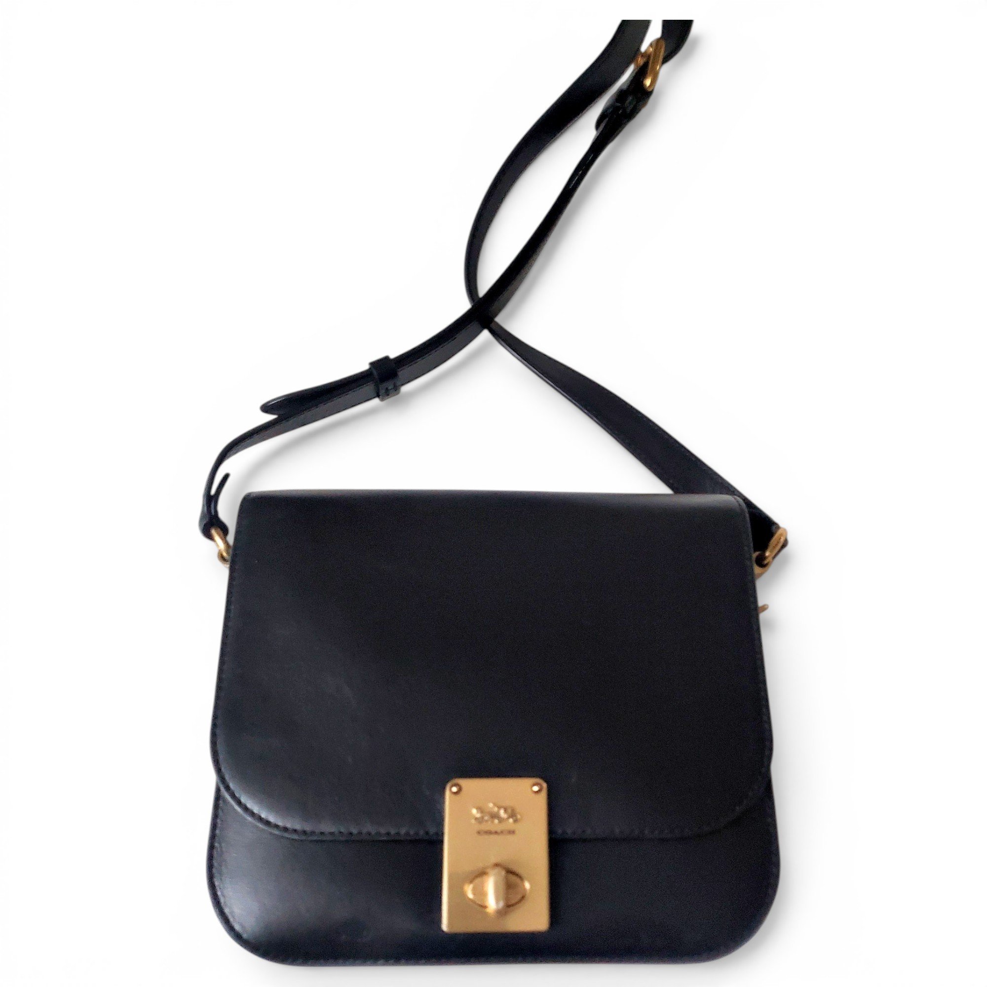 Leather crossbody bag