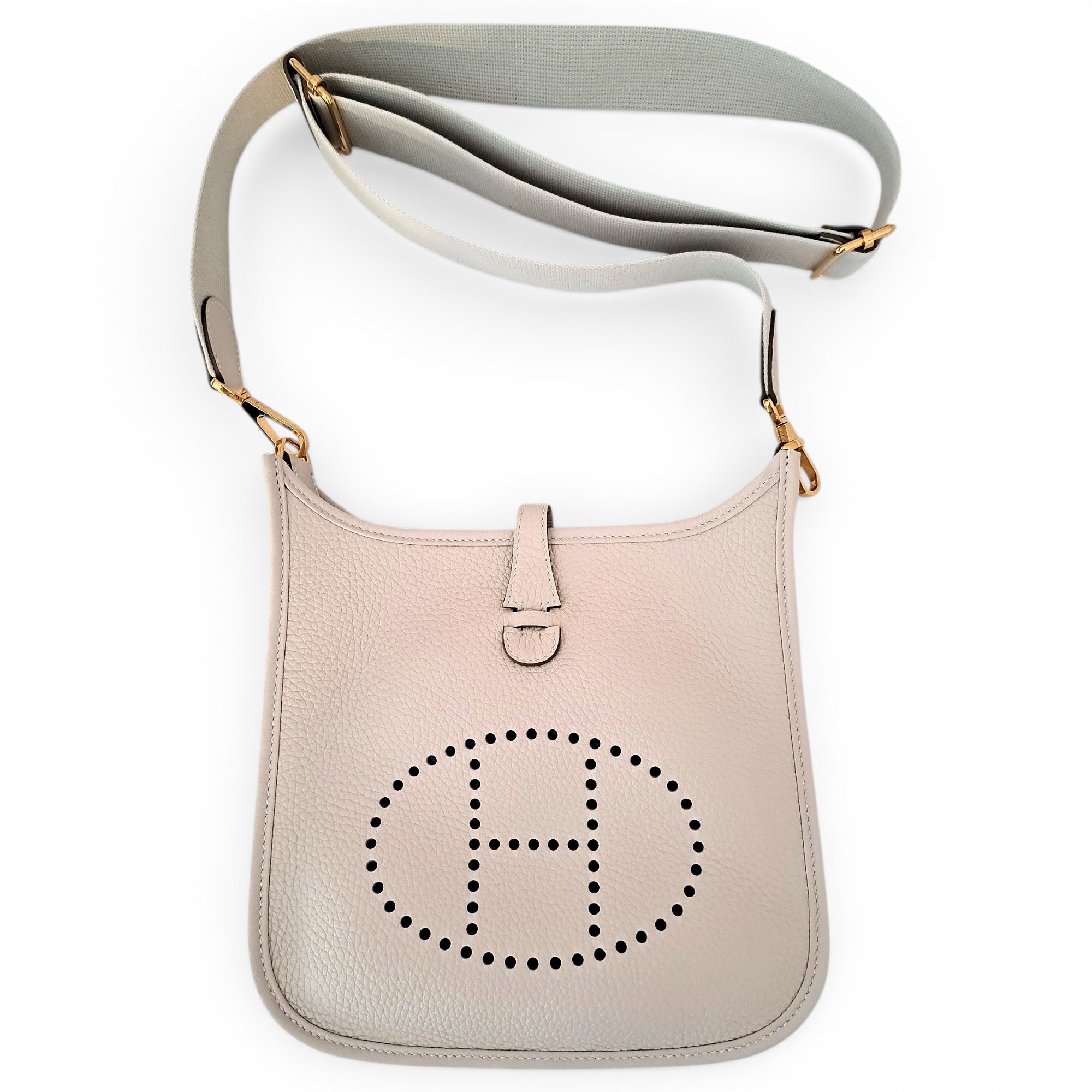 Evelyne leather crossbody bag