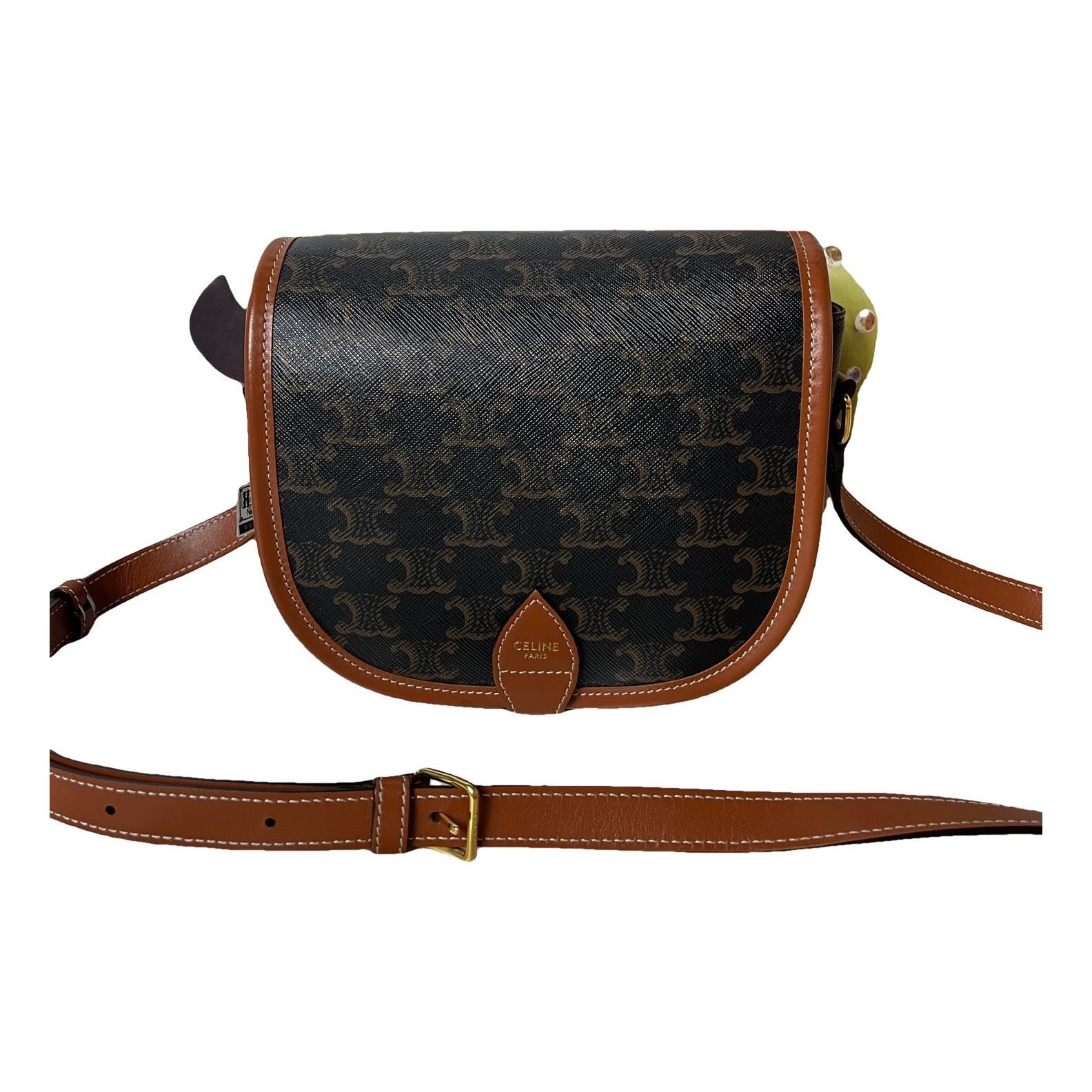 Folco leather crossbody bag