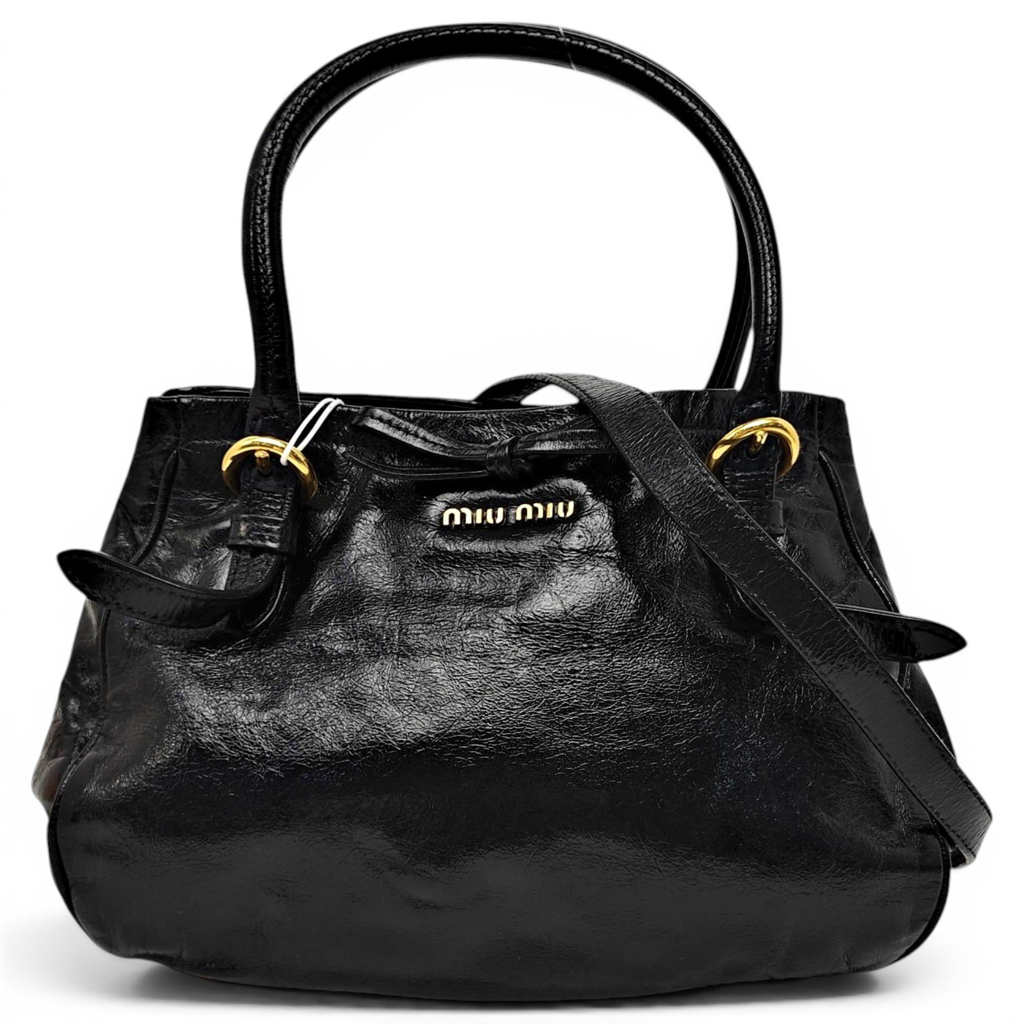Arcadie leather handbag