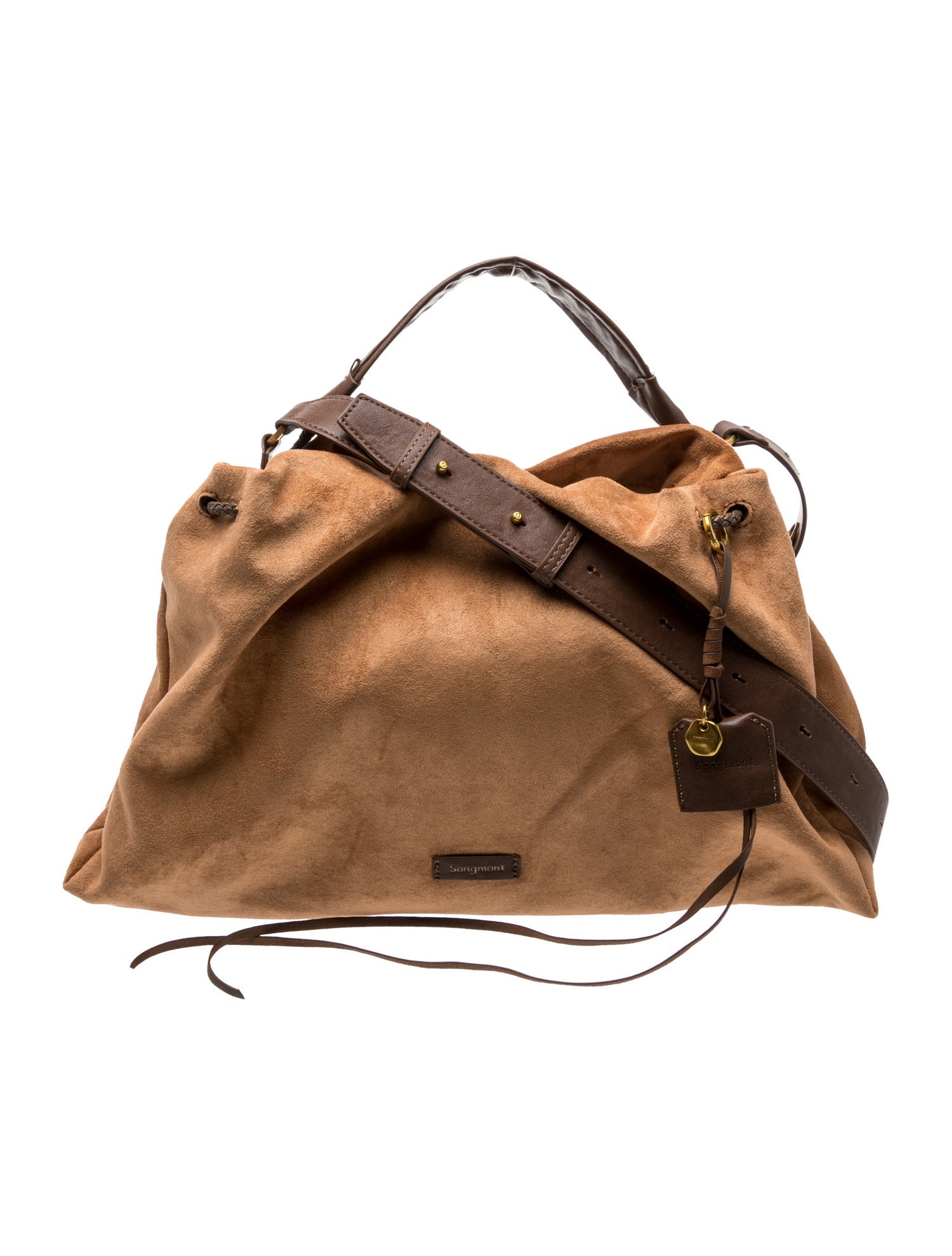 Suede Shoulder Bag