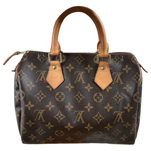 Speedy leather handbag