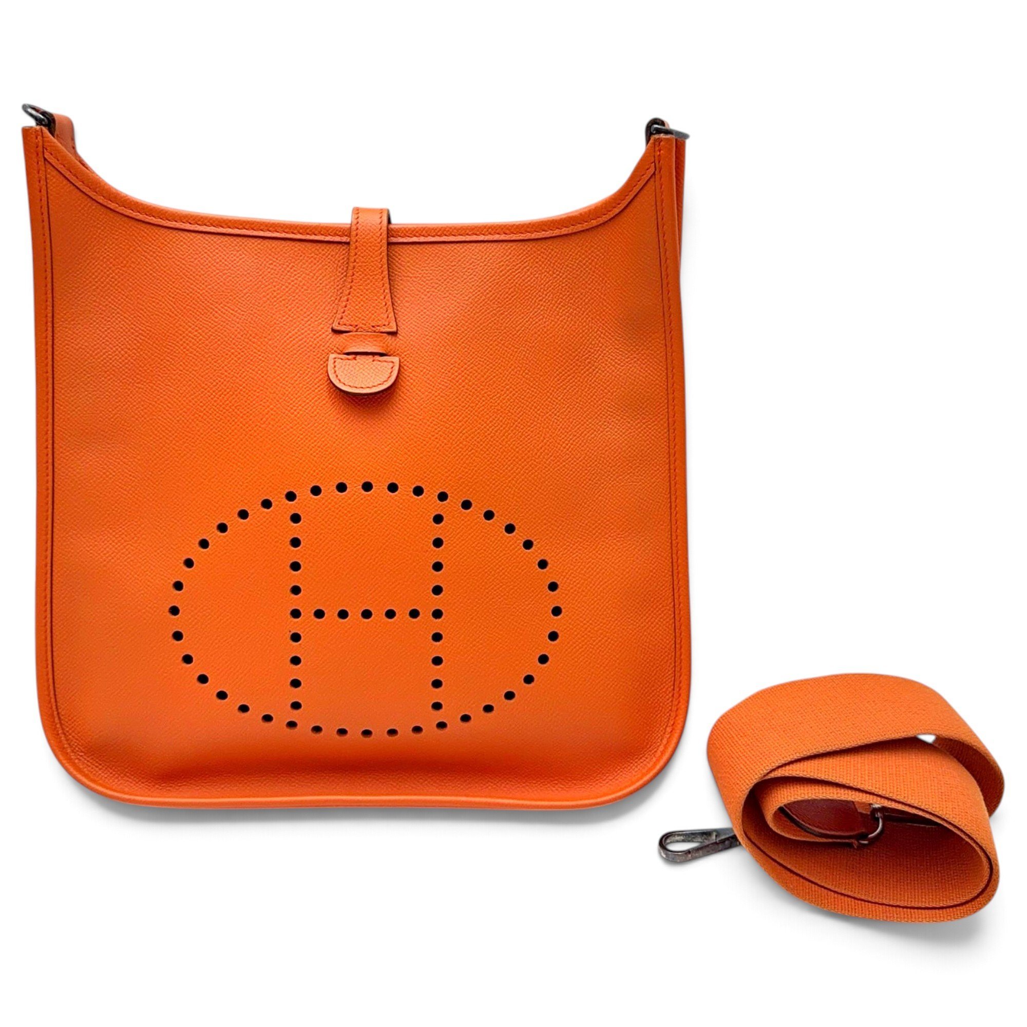Evelyne leather crossbody bag