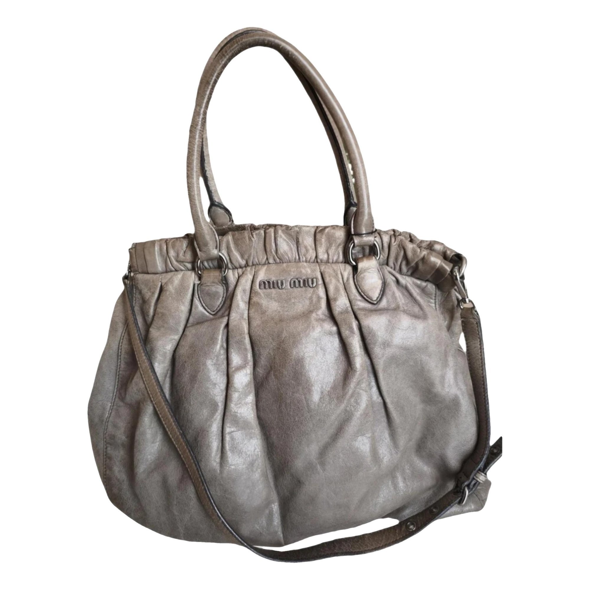 Vitello leather crossbody bag