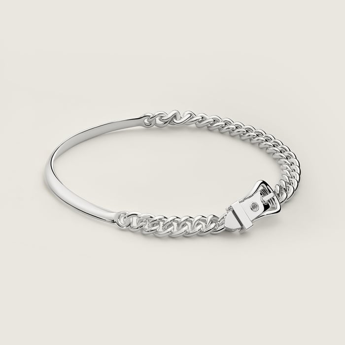 Sans Coloris Boucle Sellier Inflexible Necklace, Small Model