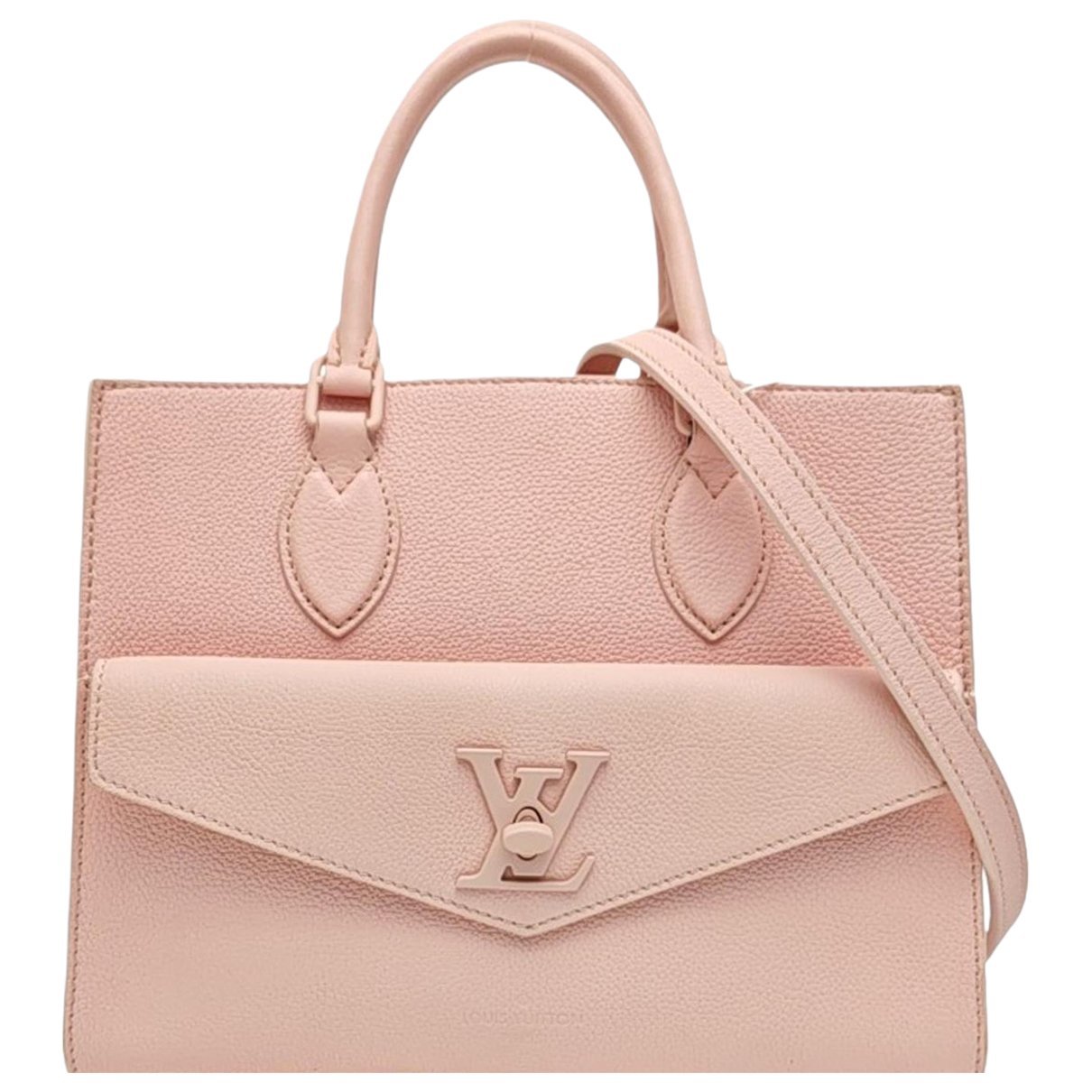 Lockme leather handbag