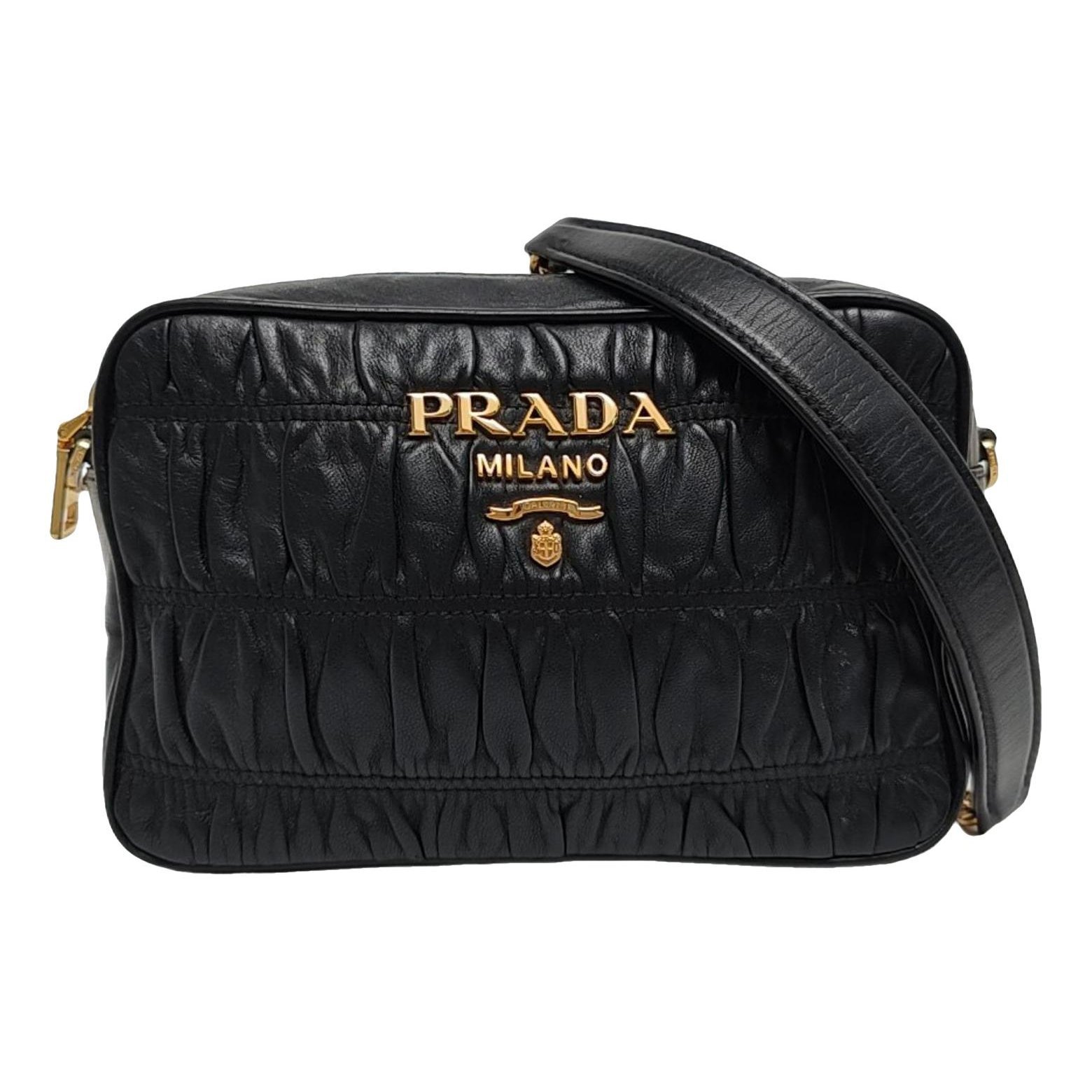 Leather crossbody bag