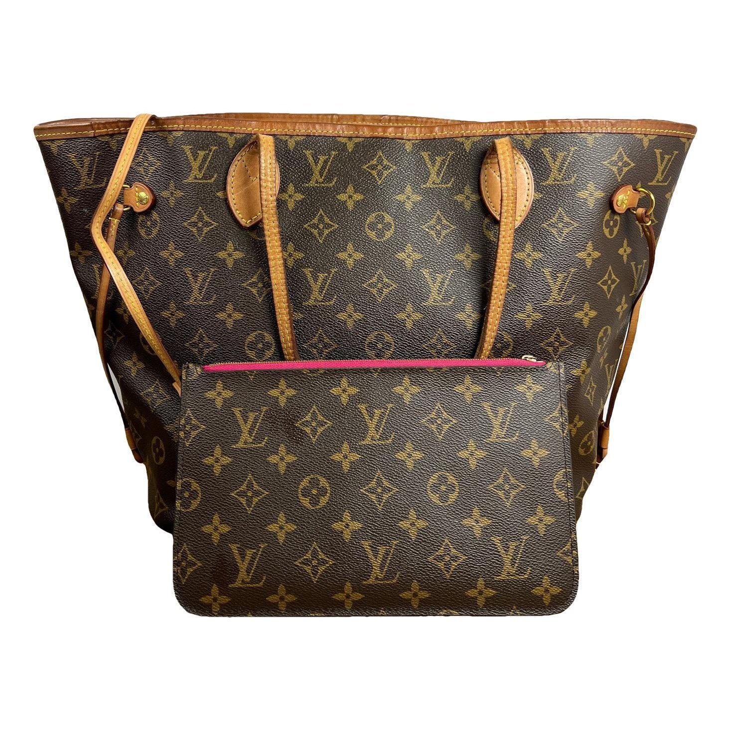 Neverfull leather handbag