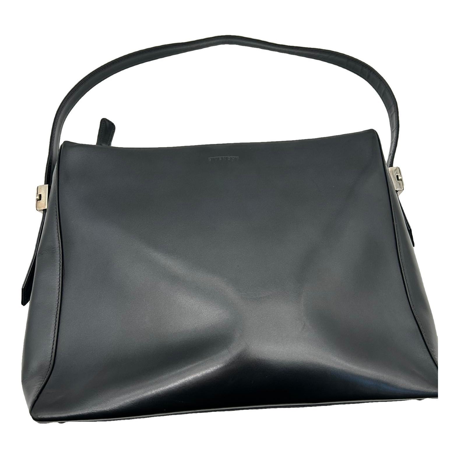 G Tote leather handbag