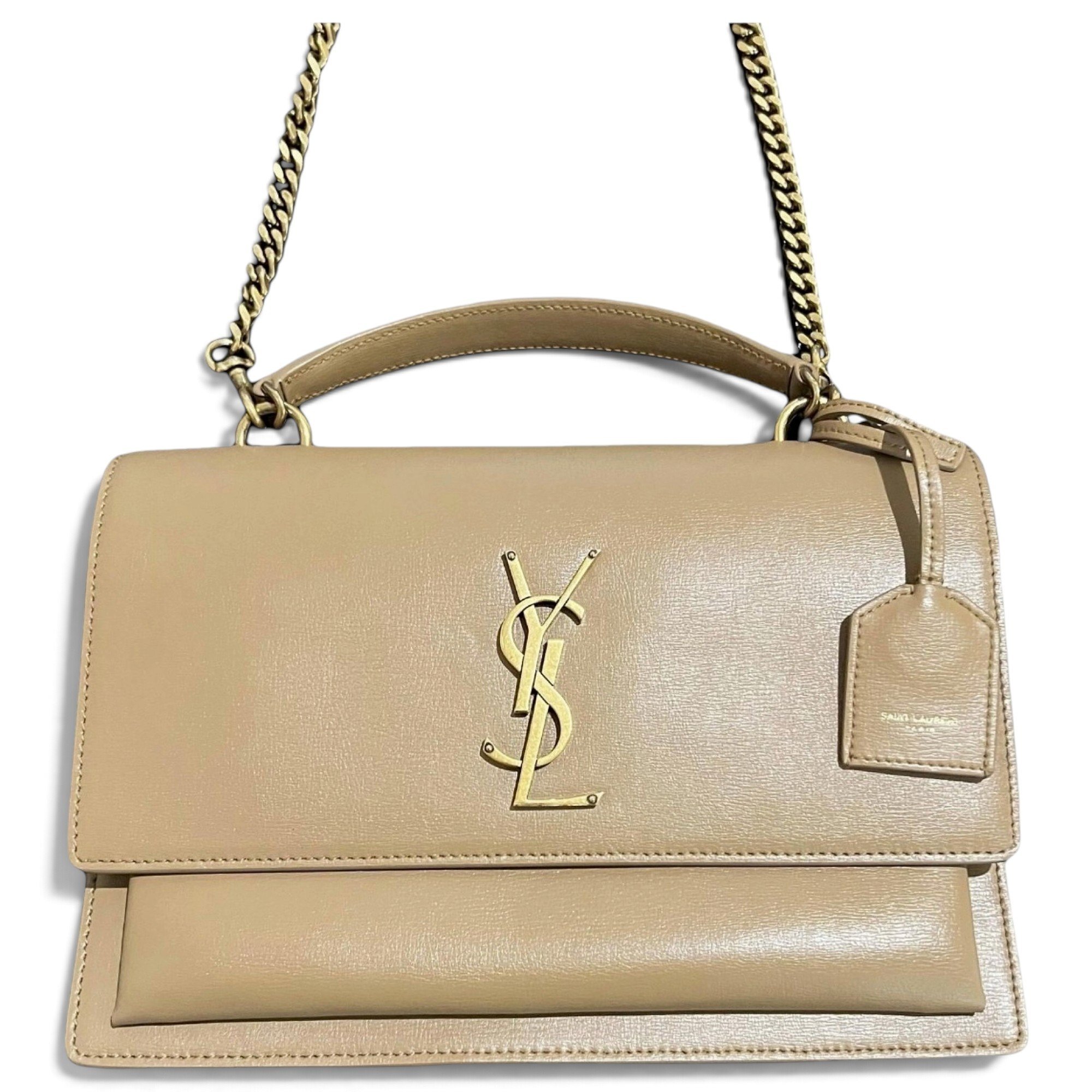 Sunset leather handbag