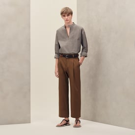 Pleated Palerme pants