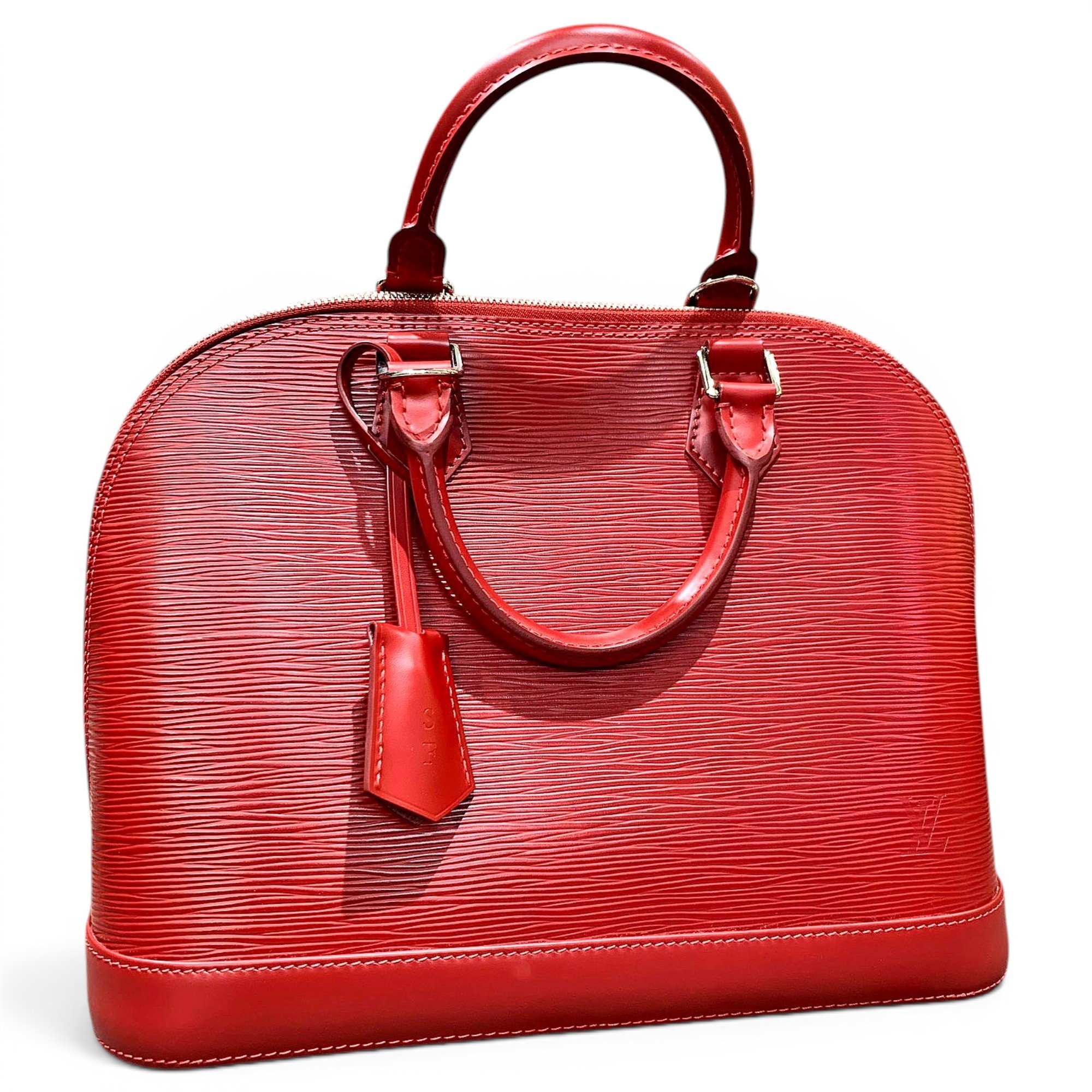 Alma leather handbag
