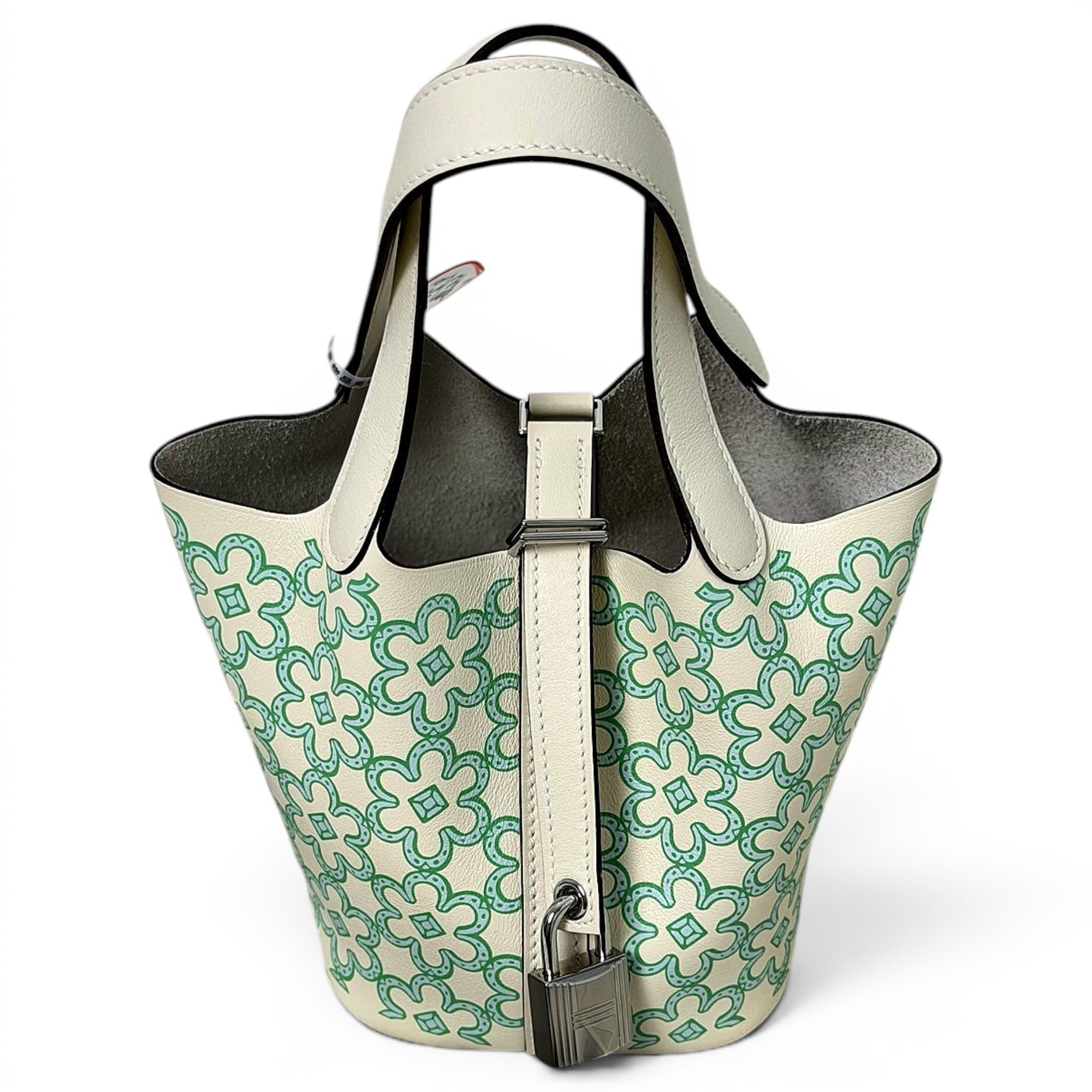 Picotin leather handbag
