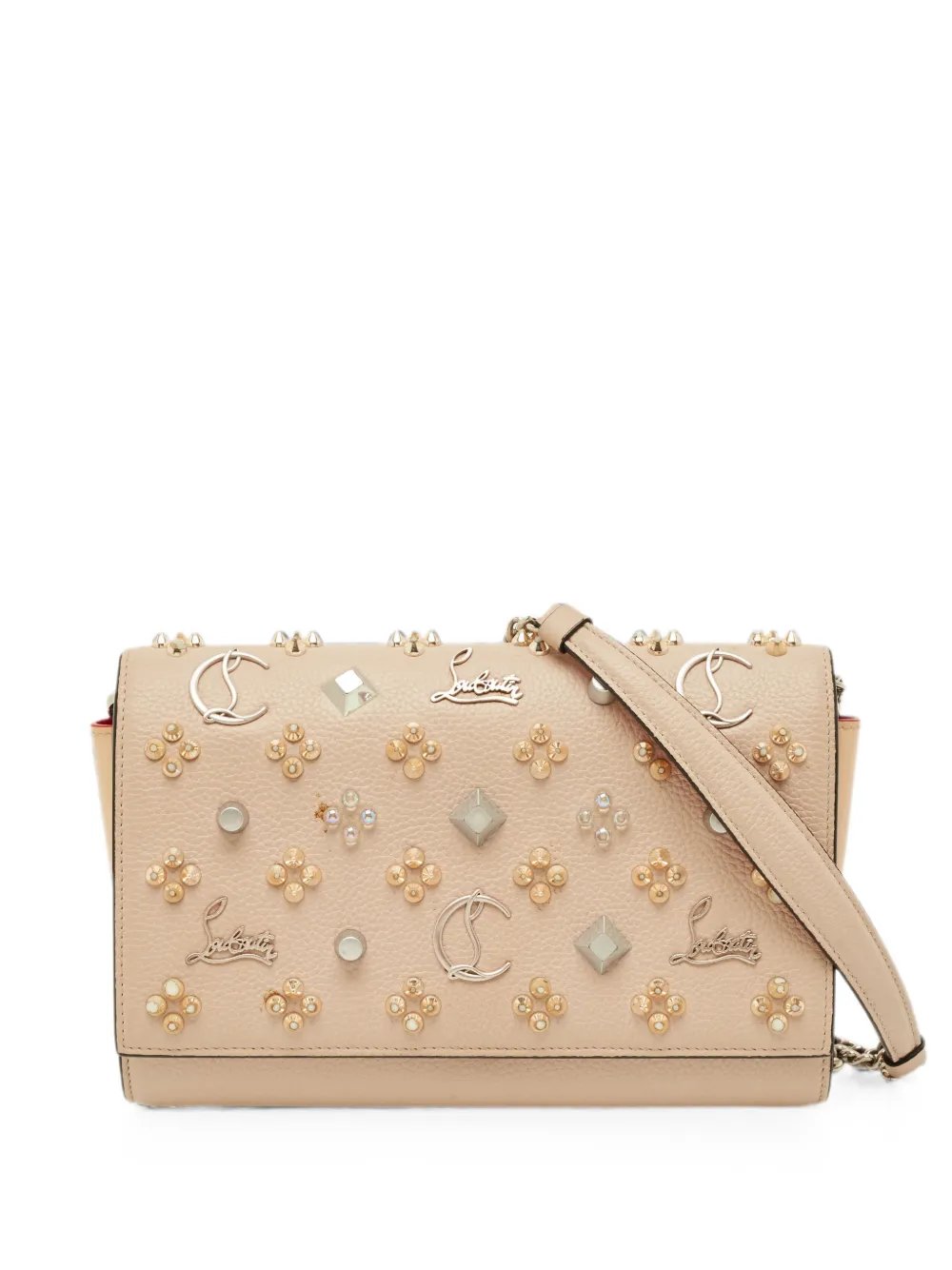 Christian Louboutin Paloma embellished clutch bag