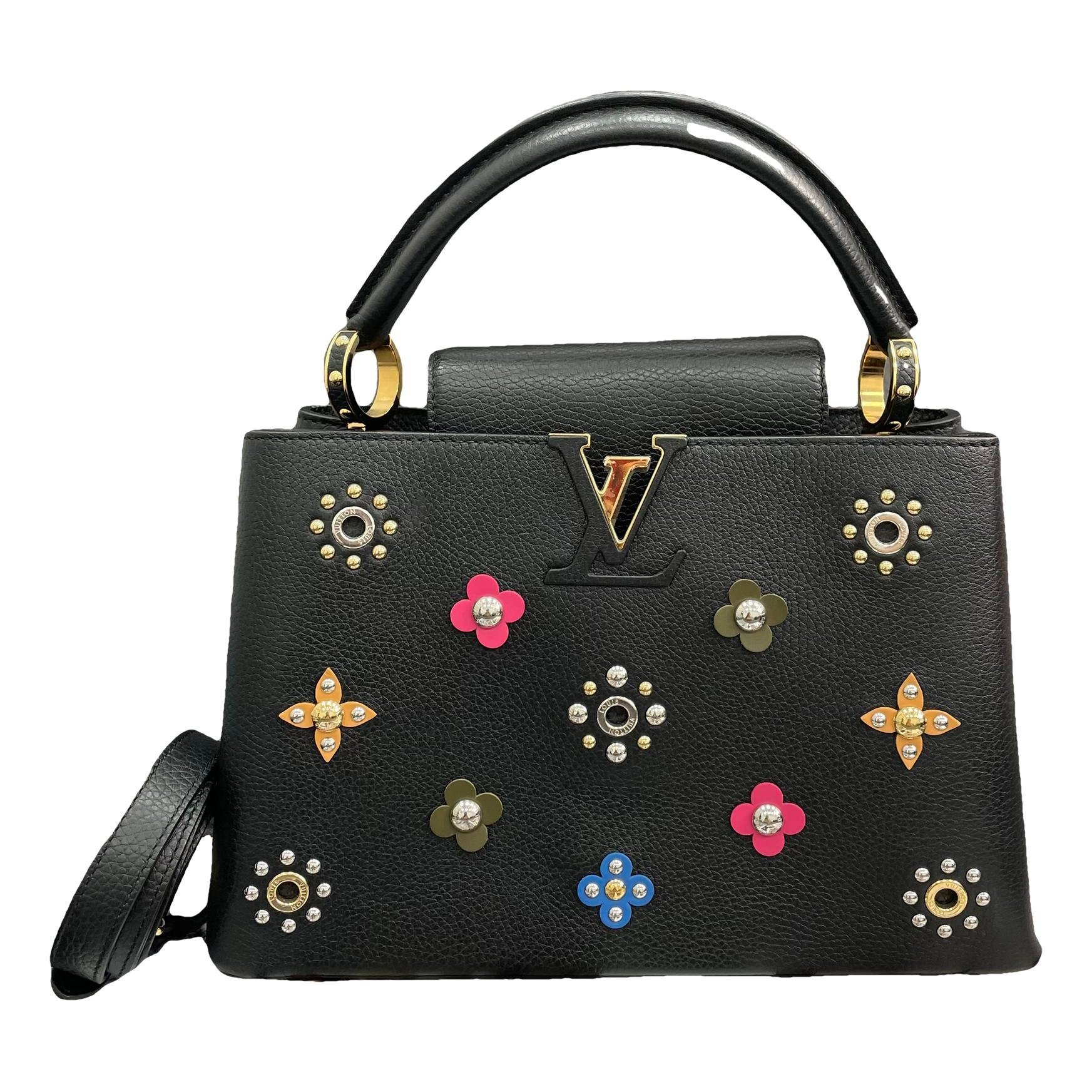 Capucines leather handbag