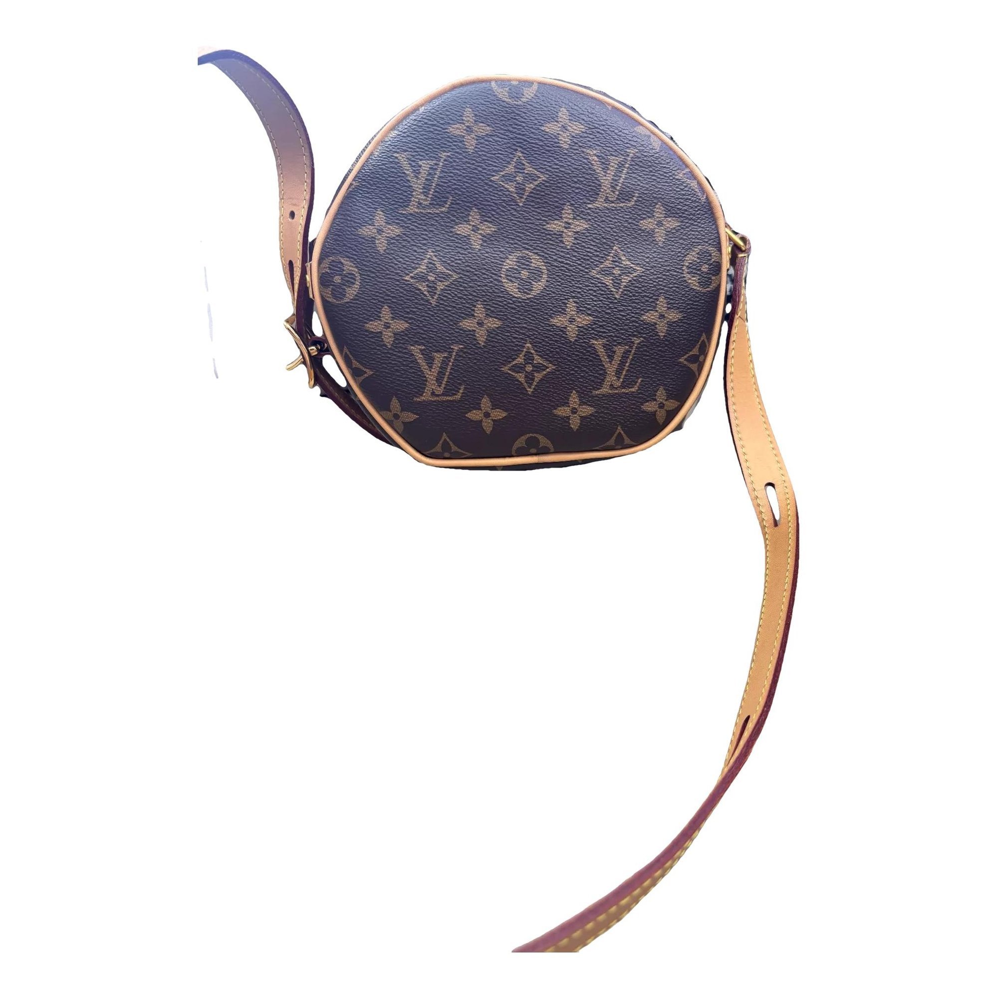 Micro boite chapeau leather handbag