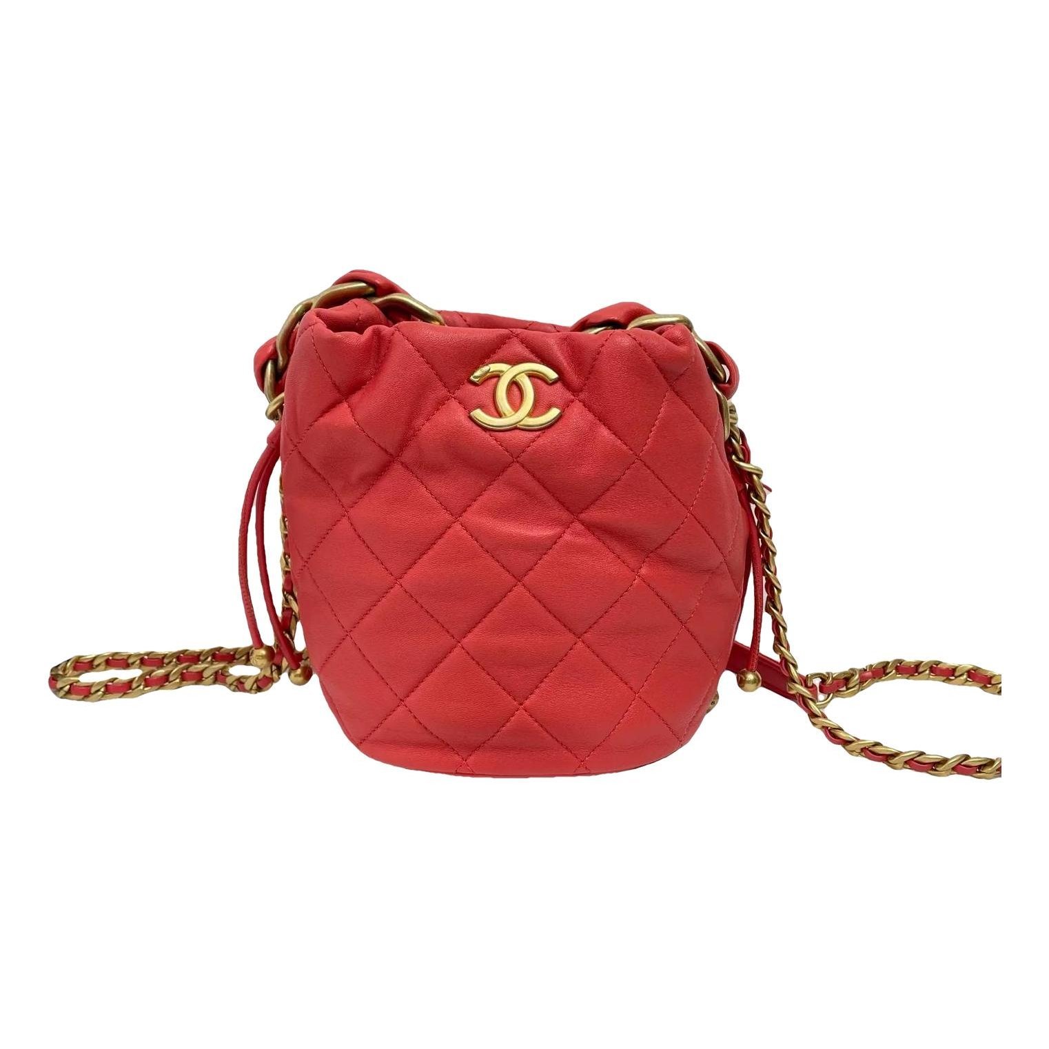Leather handbag