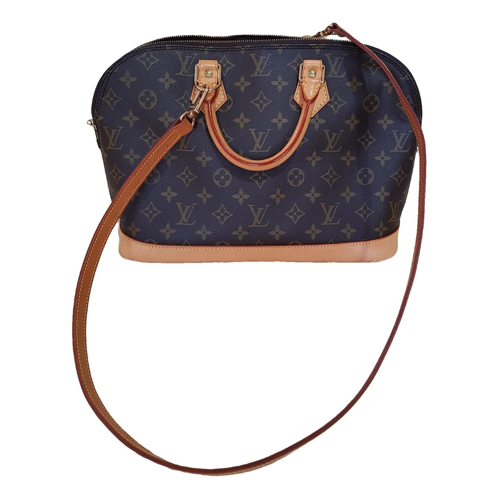 Alma leather handbag