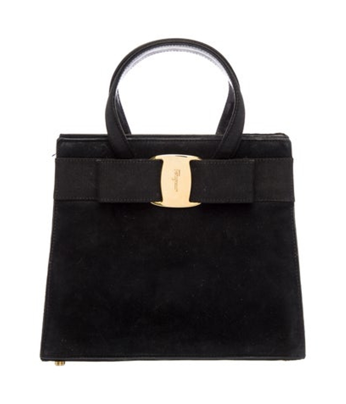 Salvatore Ferragamo Ferragamo Vara Bow Top Handle Bag