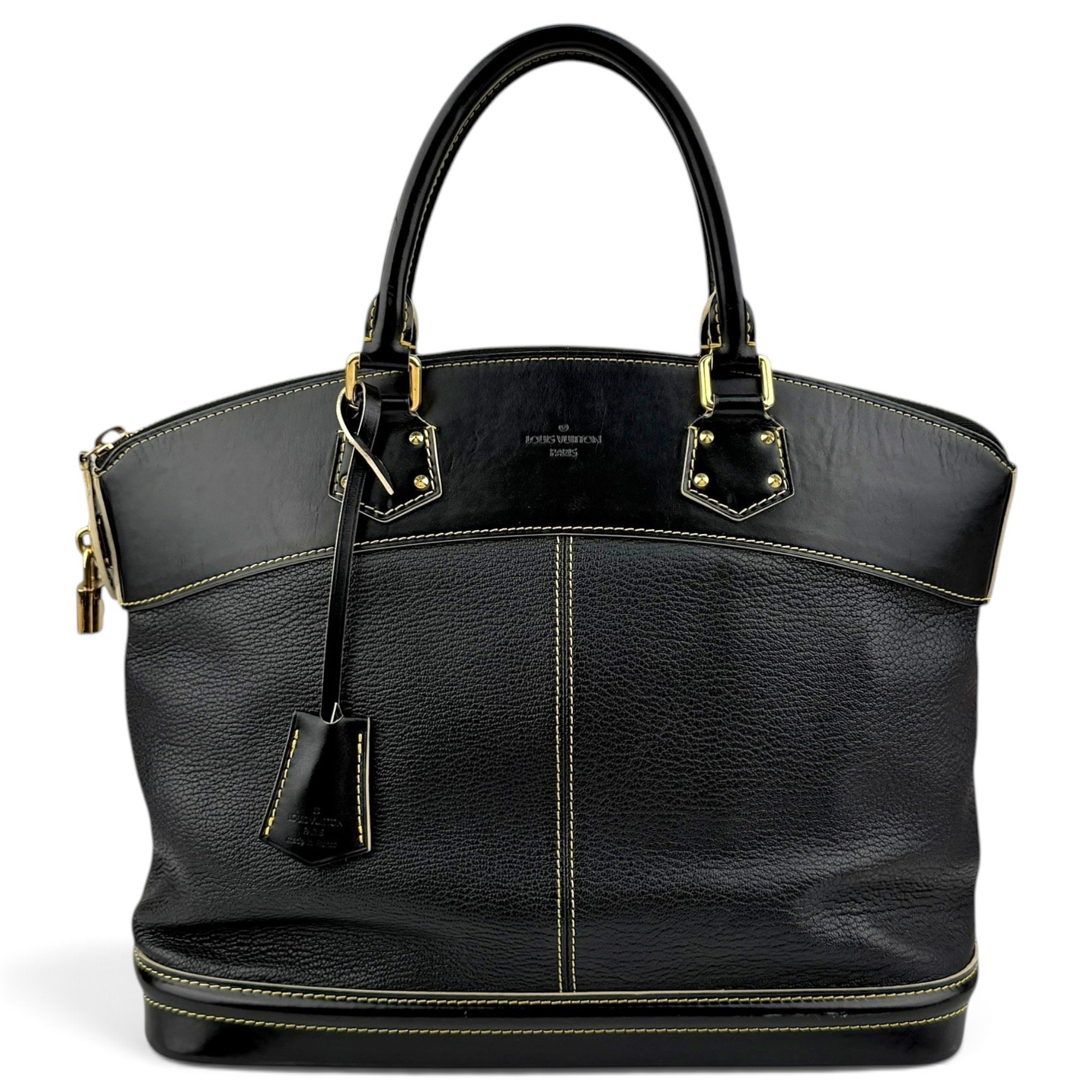 Soft Lockit leather handbag