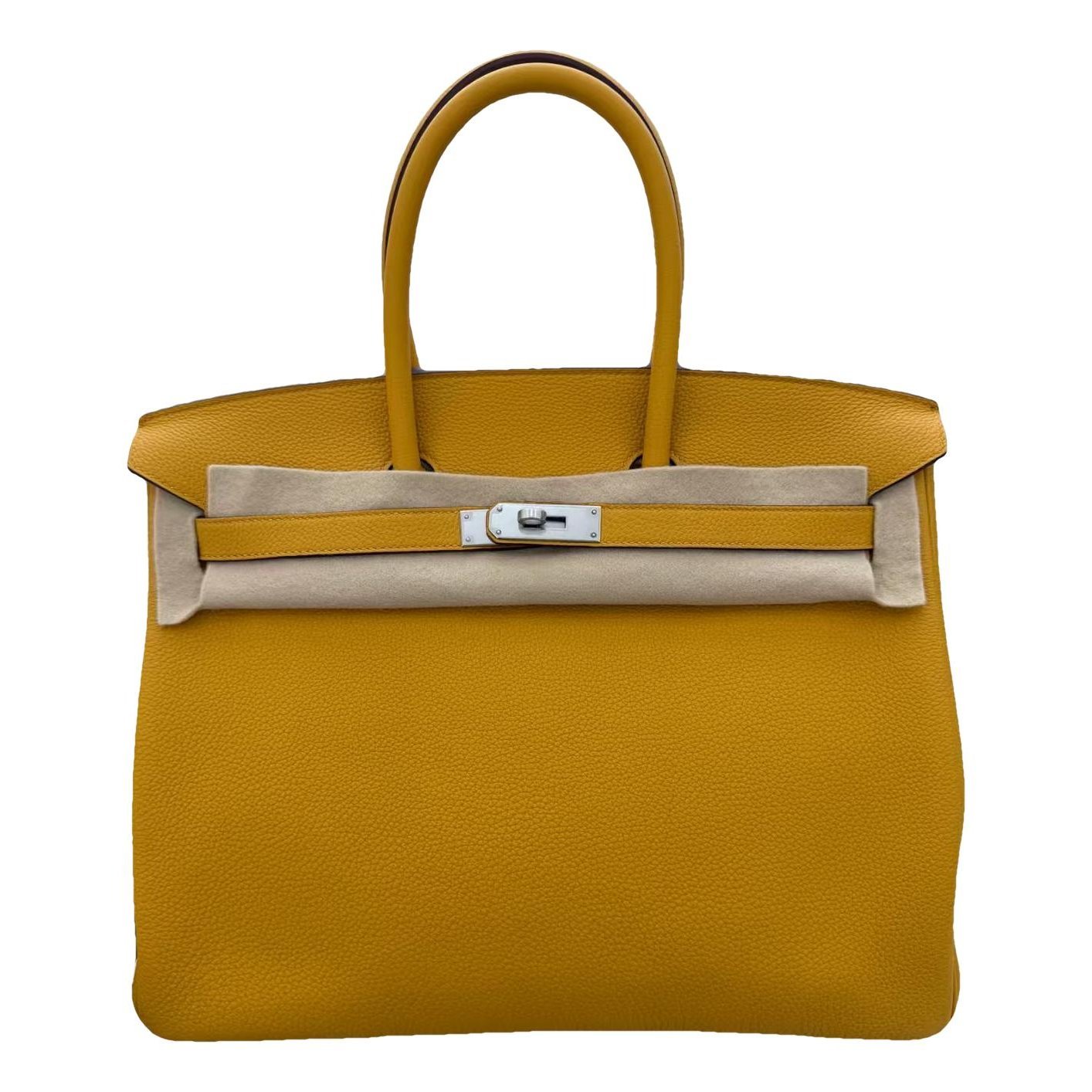 Hermes Birkin 35 Handbag Togo Leather