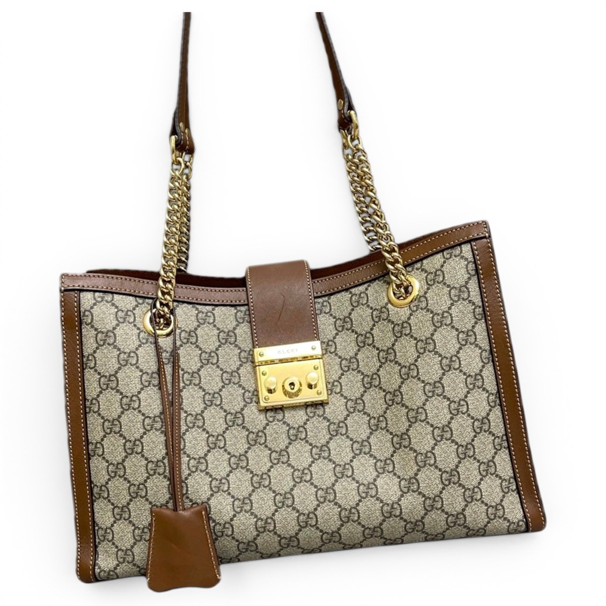 Padlock cloth handbag