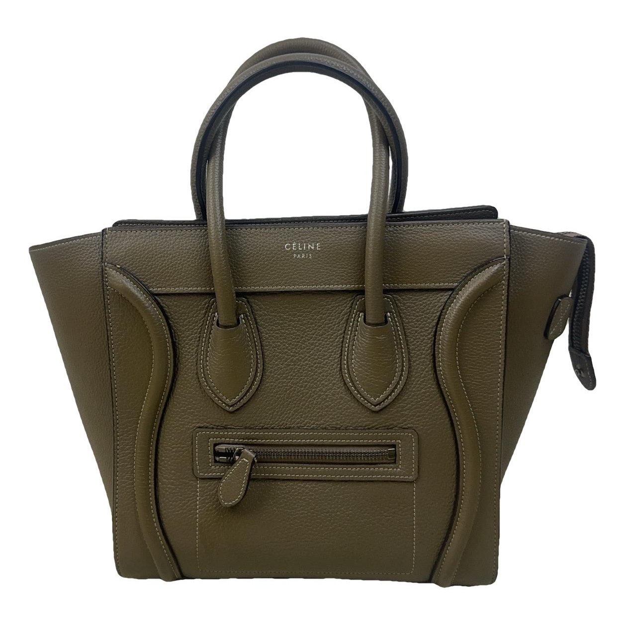 Luggage leather handbag