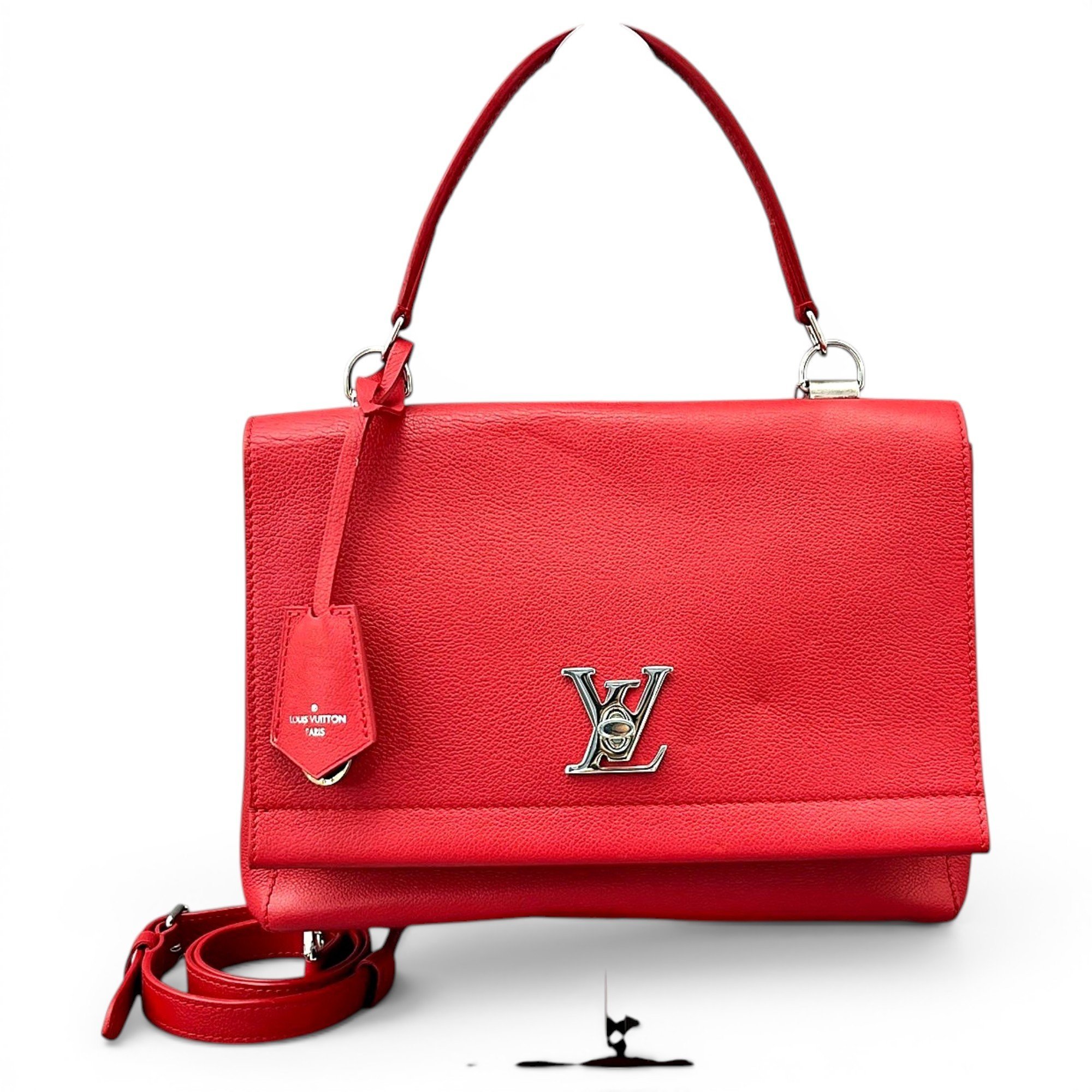 Lockme leather handbag