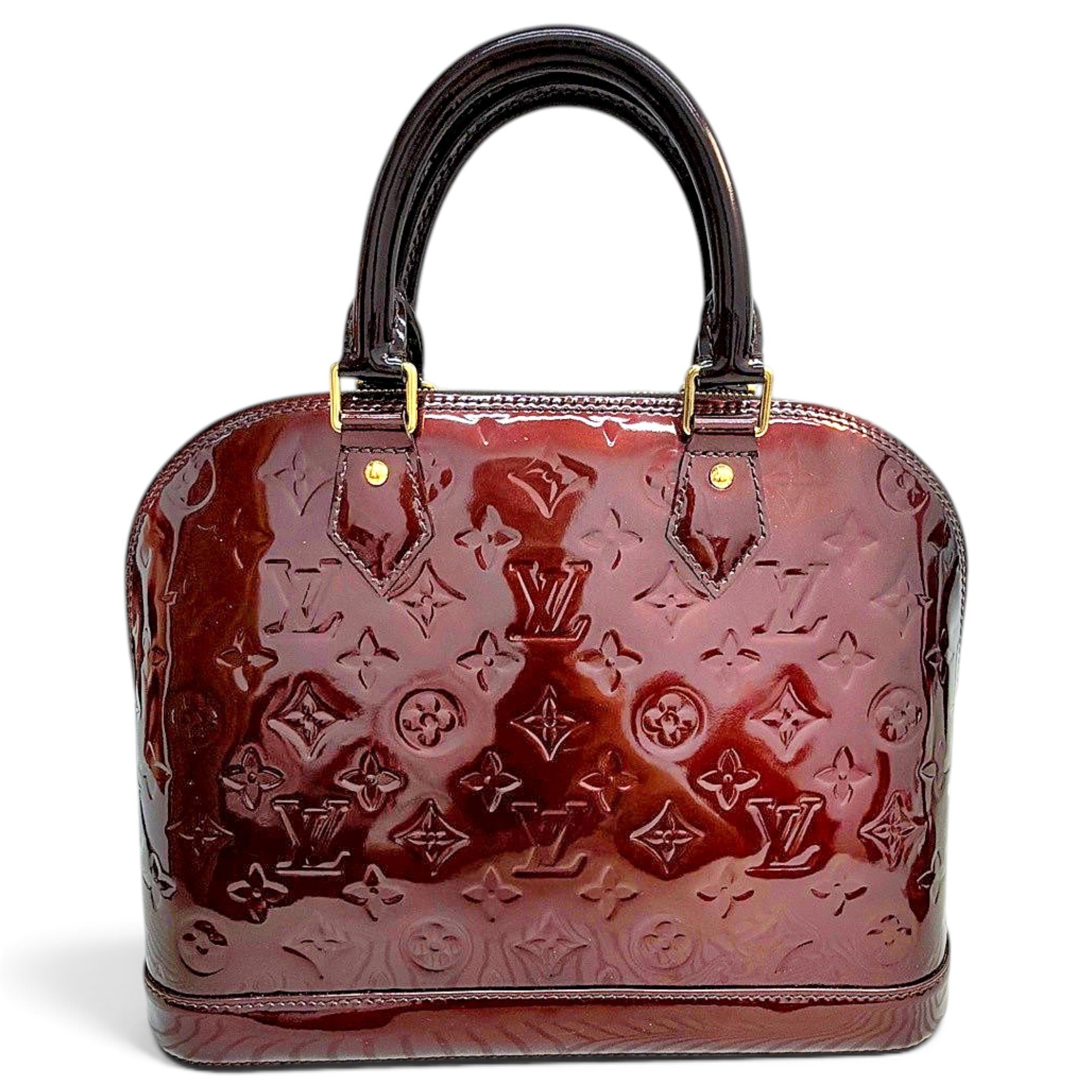 Alma leather handbag
