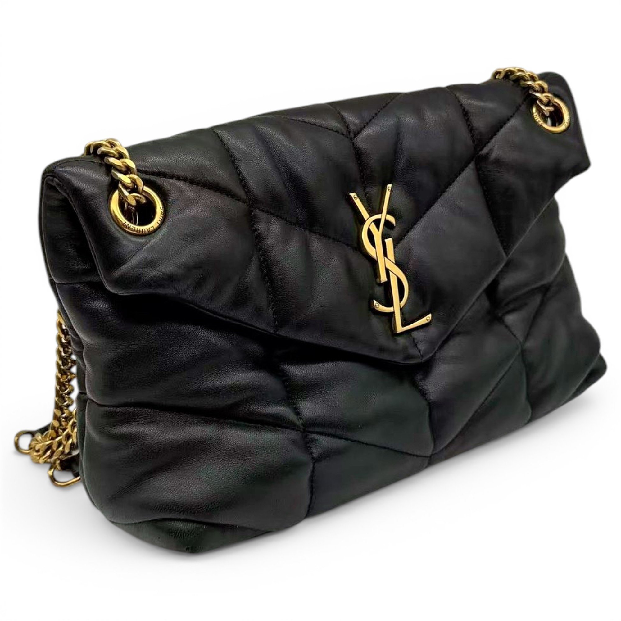 Loulou Puffer leather handbag