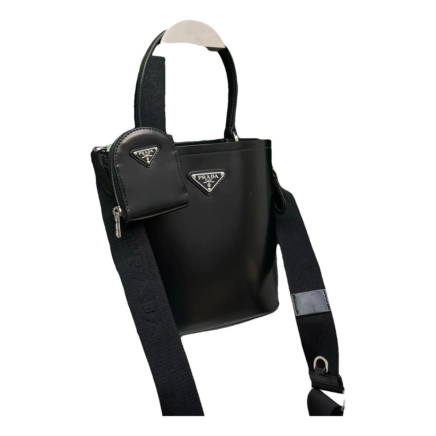 Panier leather handbag