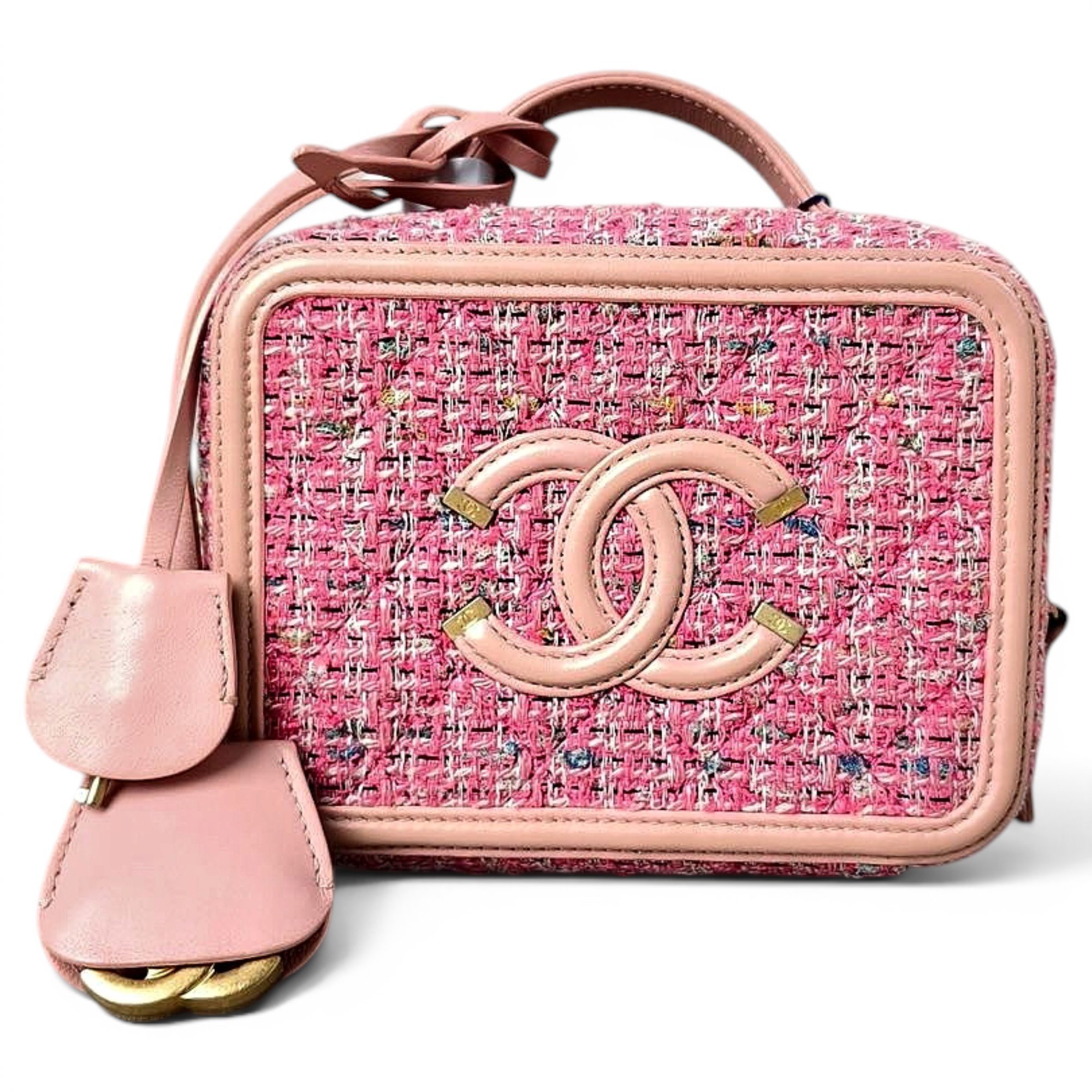 CC Filigree tweed crossbody bag
