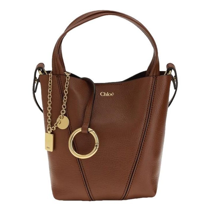 Drew leather handbag