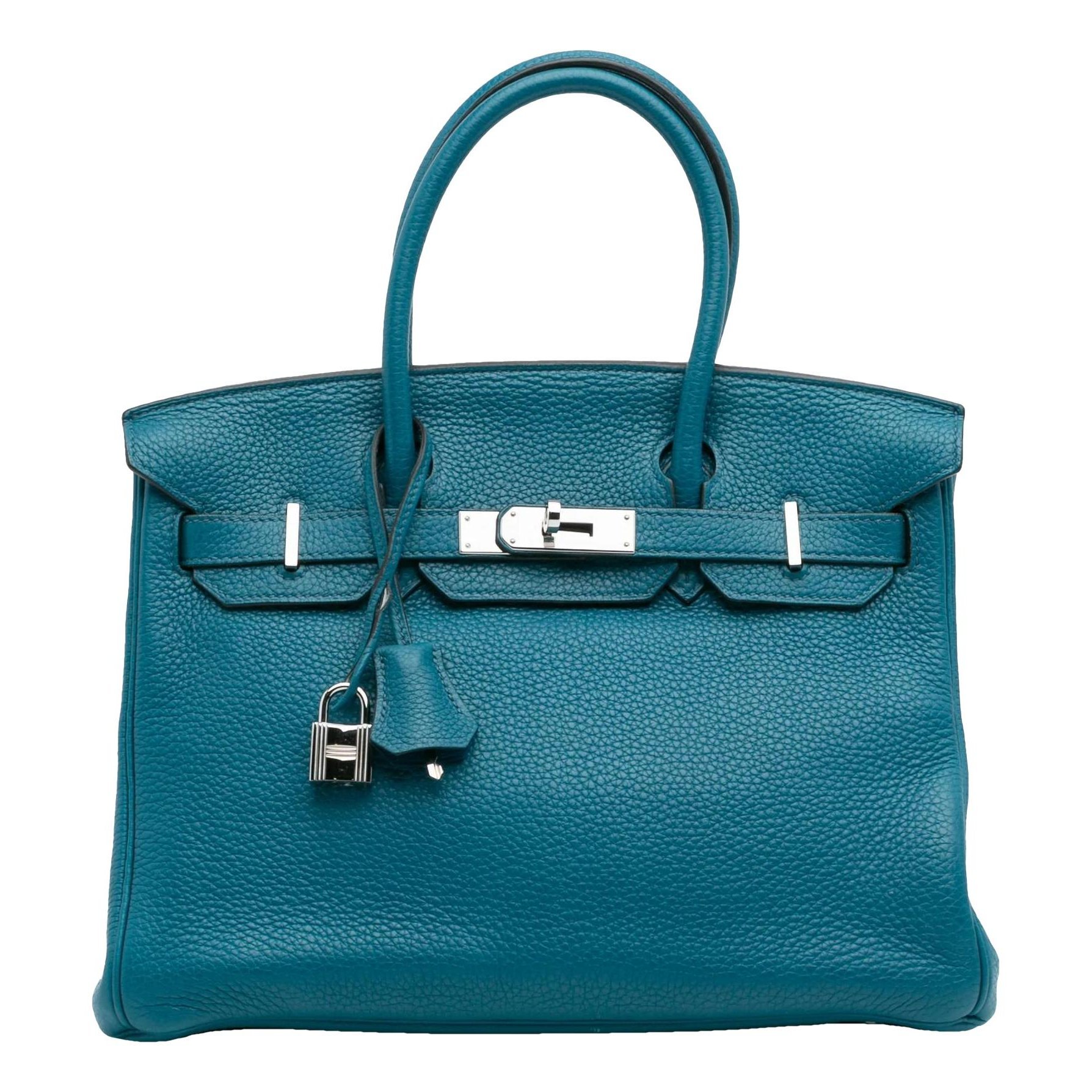Hermes Birkin 30 Handbag Cobalt Togo Leather 2011