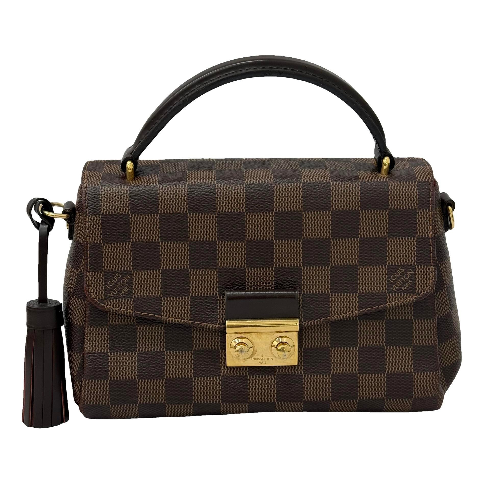 Croisette leather handbag