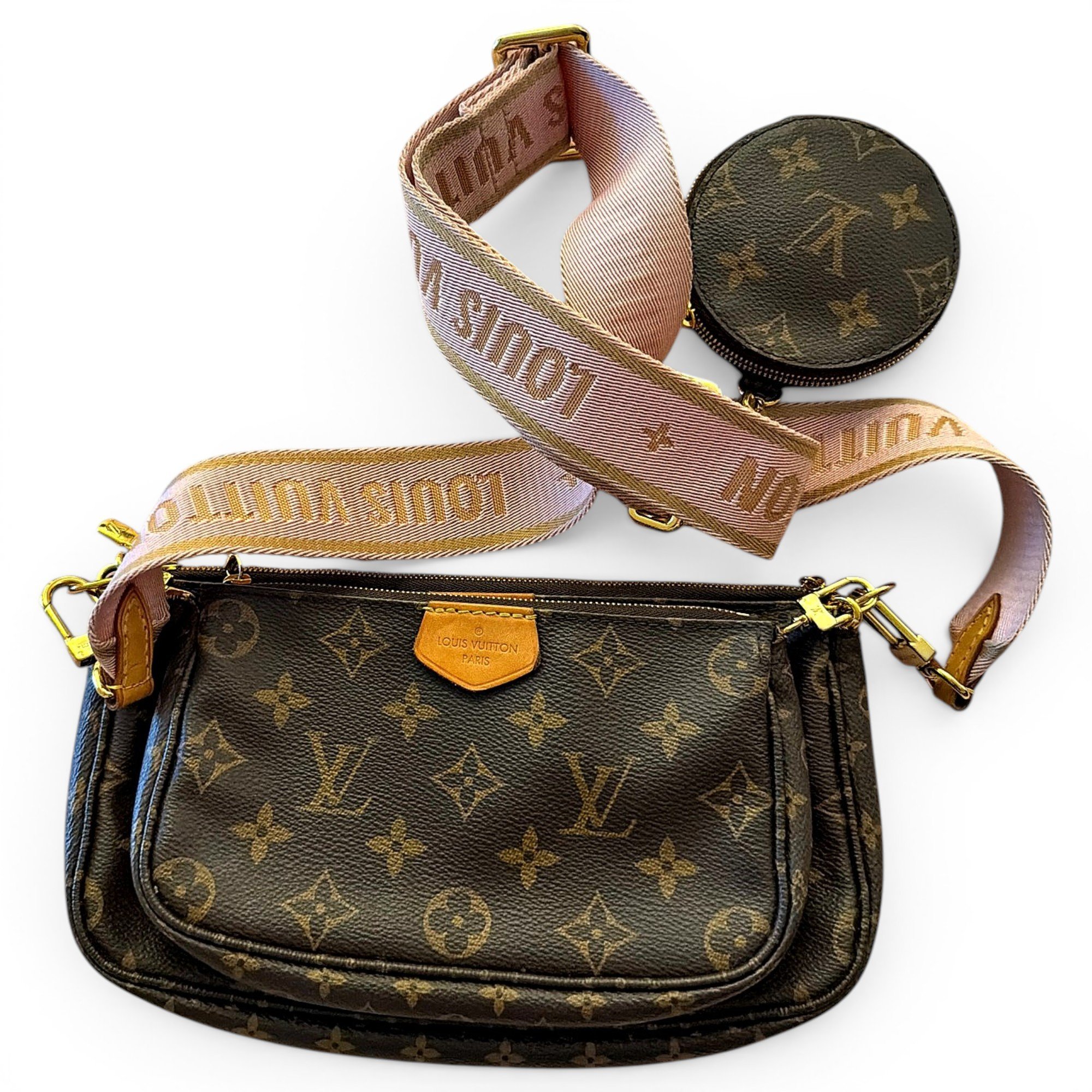 Multi Pochette Accessoires leather crossbody bag