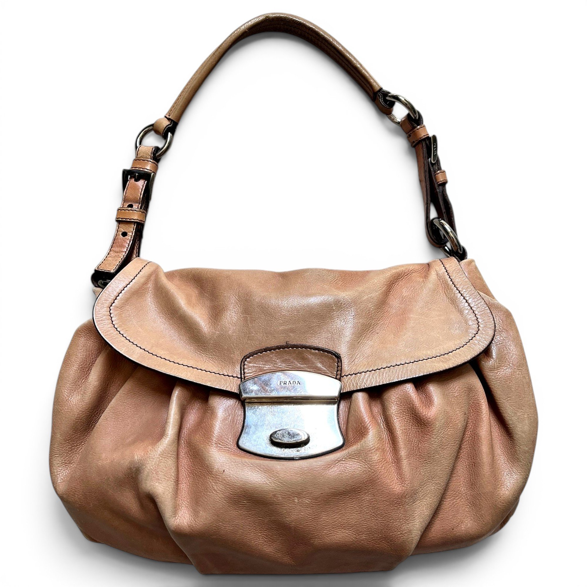 Leather handbag