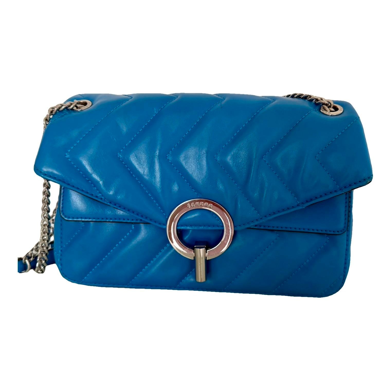 Sandro Yza leather handbag