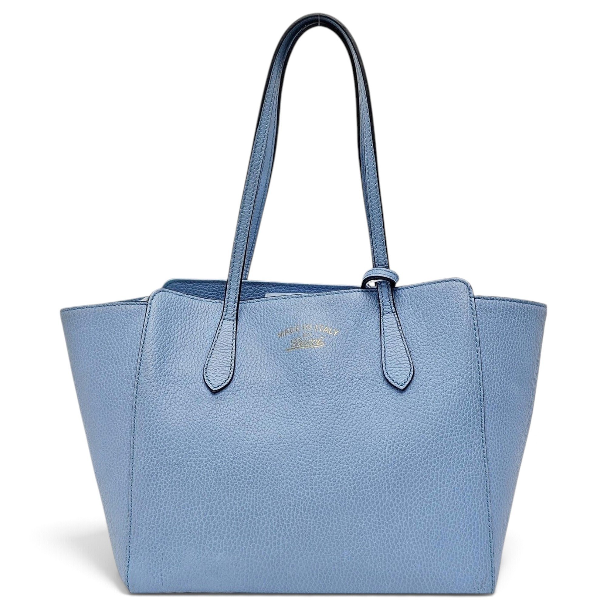 Swing leather handbag