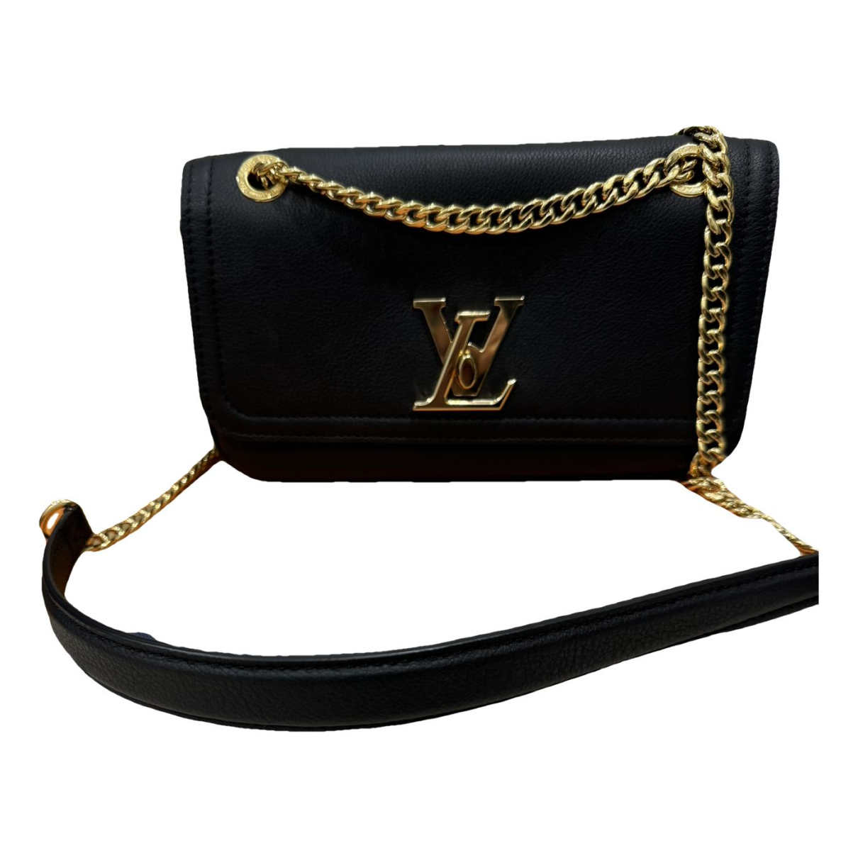 Lockme leather handbag